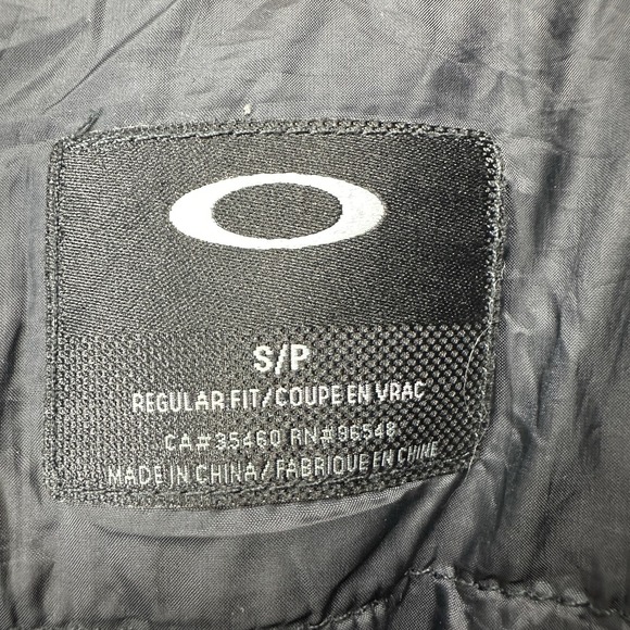 Oakley Men's City Performance Bomber Jacket Small Blue Full Zip Outdoor Casual - Picture 2 of 11